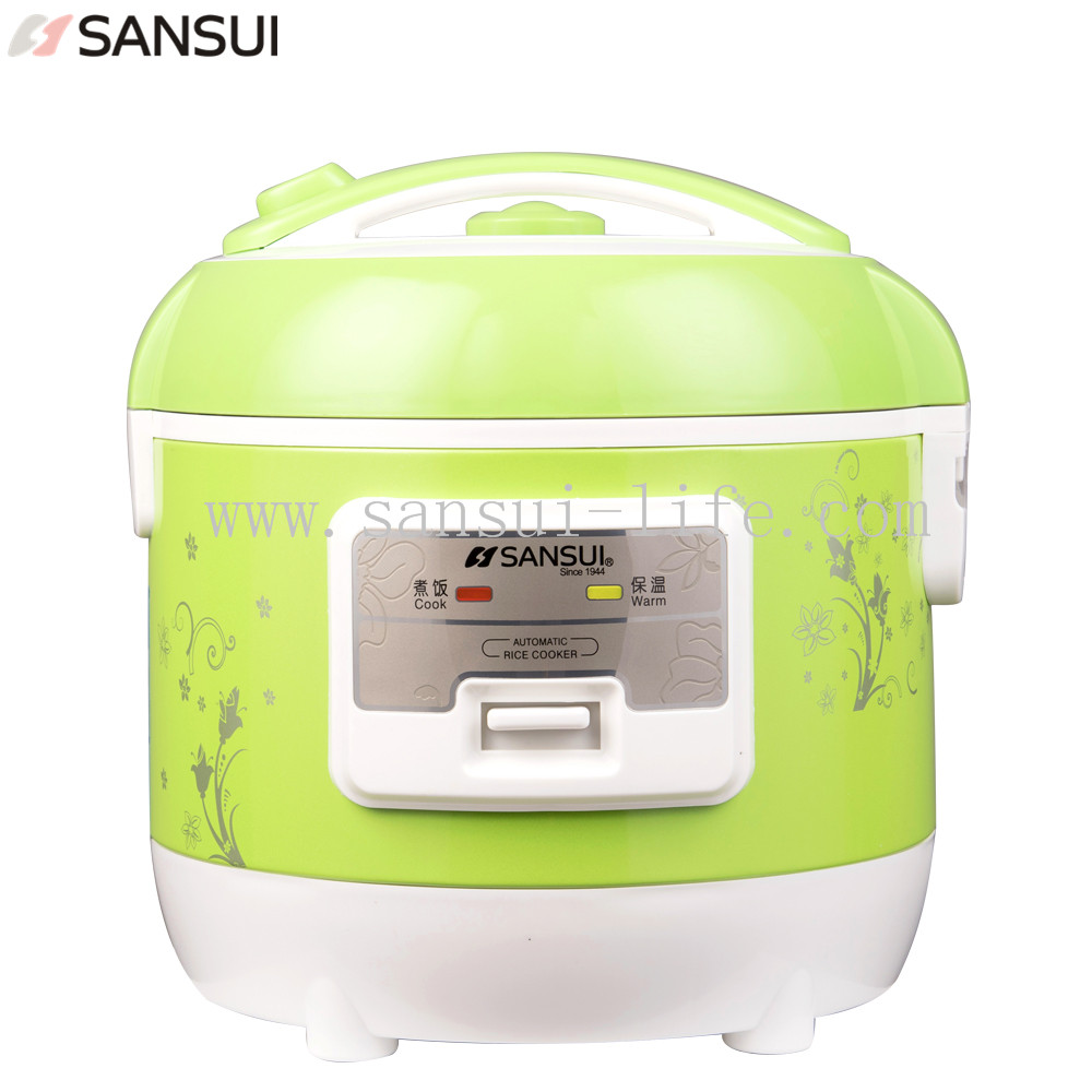 2016 New fashion high bottom mold Health, 1.2 m copper power cable, green rice cooker,with 3C