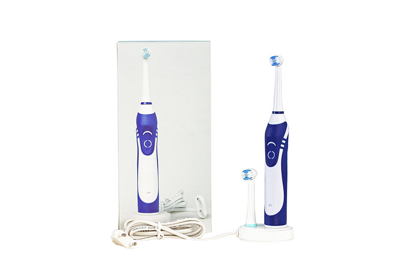 2 minutes reminder by speed reduction Rotation Type Electric toothbrush