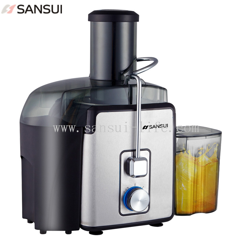 SANSUI 75mm large diameter stainless steel,high-low switch freely,high-quality copper motor juicer