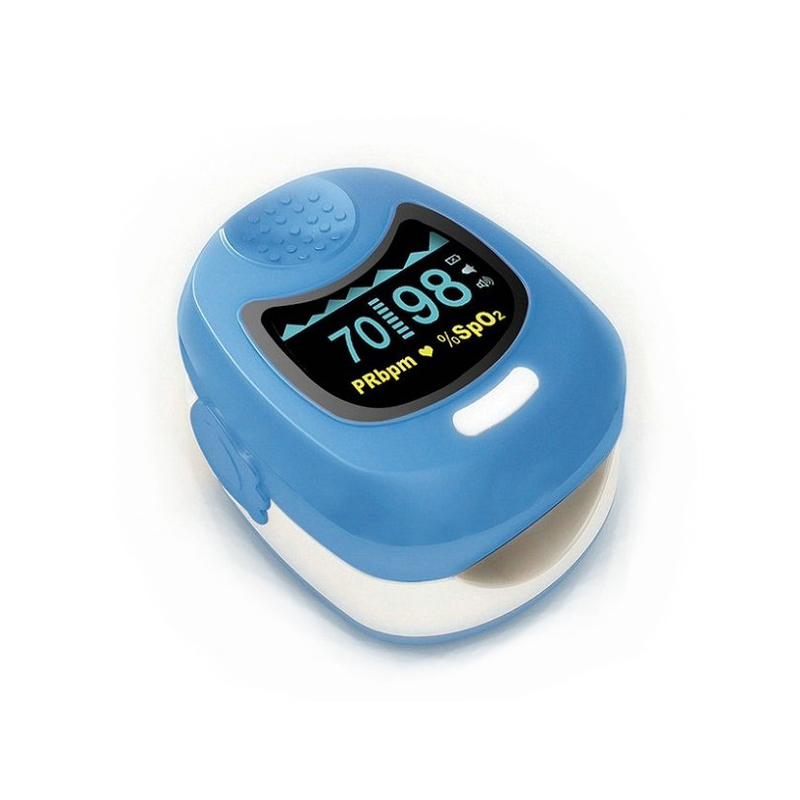 fingertip oximeter Children Fingertip Pulse Oximeter SPO2 Pulse Rate Oxygen Monitor CMS50QB