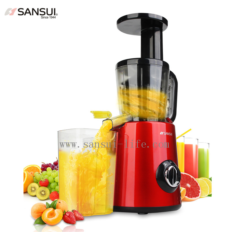 SANSUI juice machine, easy installation and removal simple cleaning Slow Polished Juicer, with CE