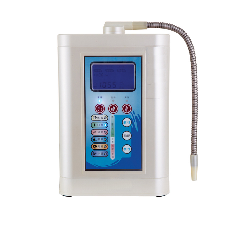 Biological touch button Alkaline water ionizer machine with heating
