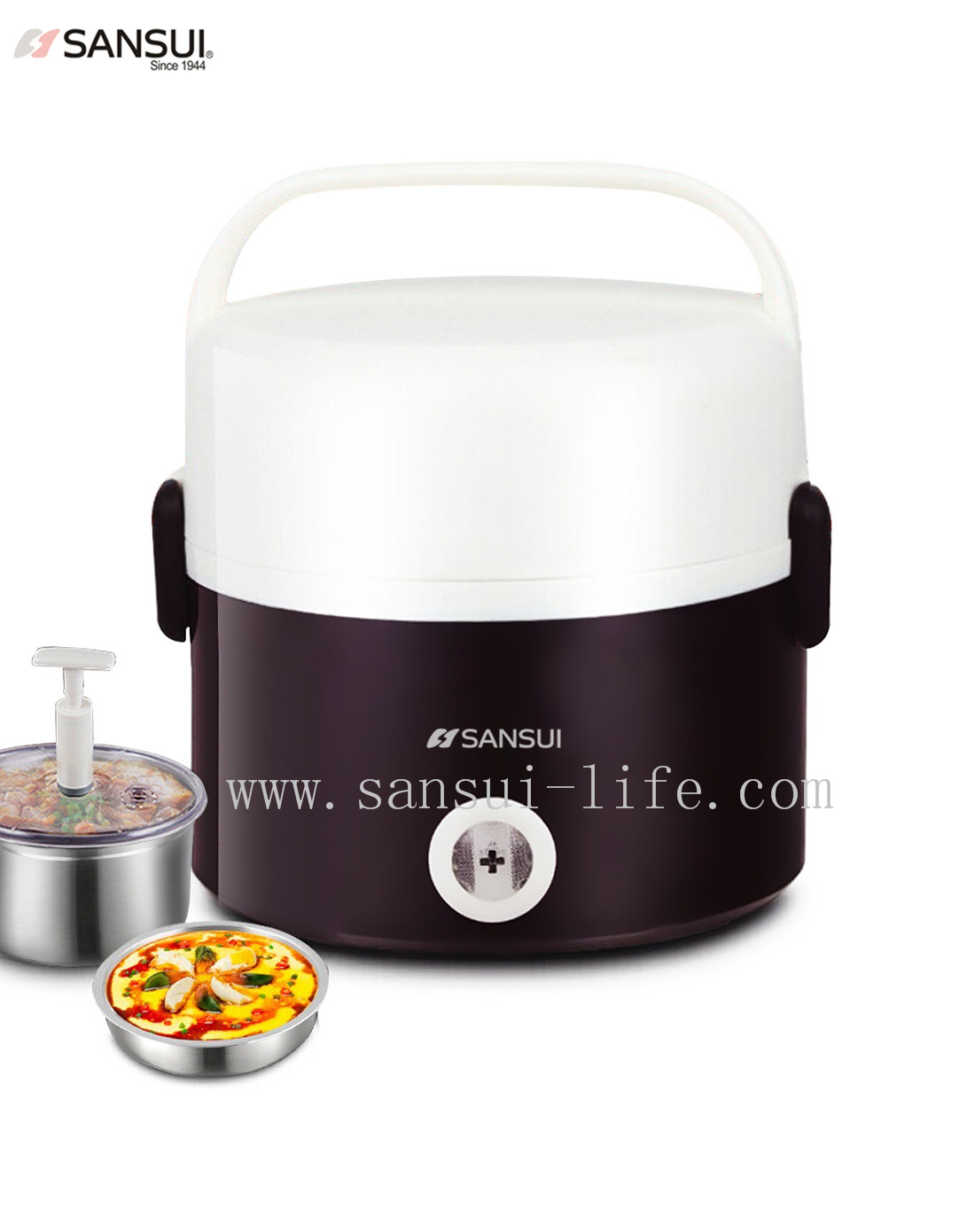 Vacuum preservation technology, steamed rice, boiled noodles, steamed eggs, hot dishes lunch box